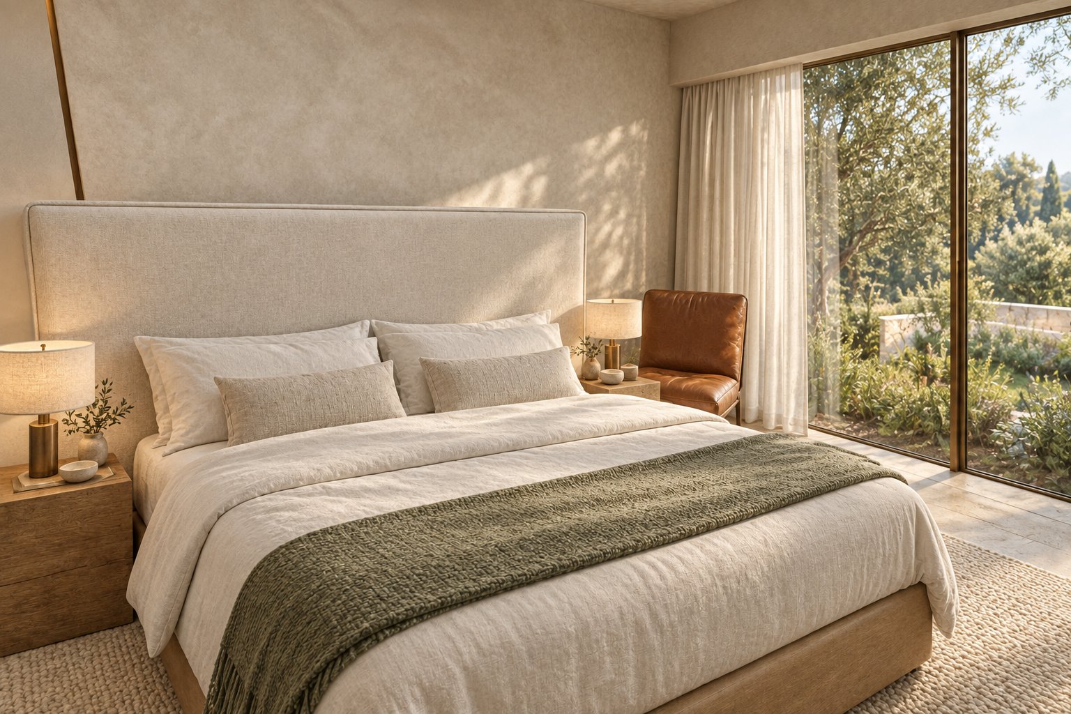 Concept render of the principal bedroom